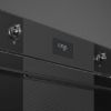 Smeg SFP6101TB3 60cm Linea Pyrolytic Single Oven Midnight Black controls