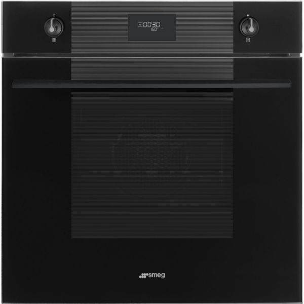Smeg SFP6101TB3 60cm Linea Pyrolytic Single Oven Midnight Black main