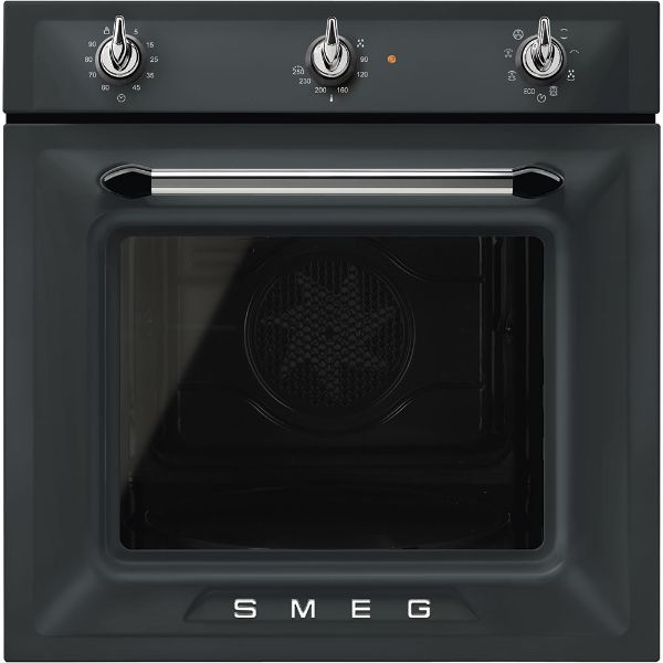 Smeg SF69M3TNO 60cm Victoria Multifuctional Single Oven Matte Black main