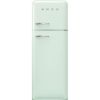 Smeg FAB30RPG5UK 60cm 50s Style Fridge Freezer Right Hand Hinge In Pastel Green_main