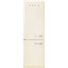 Smeg FAB32LCR5UK 60cm 50s Style Fridge Freezer Left Hand Hinge In Cream_main