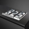 Smeg SE70SGH-5 69cm Classic Gas Hob Stainless Steel counter