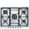 Smeg SE70SGH-5 69cm Classic Gas Hob Stainless Steel main
