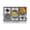 Smeg PX375 73cm Classic Gas Hob Stainless Steel demo
