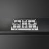 Smeg PX364L 60cm Classic Gas Hob Stainless Steel counter 3