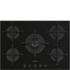 Smeg PV275B 72cm Gas on Glass Hob Black main 