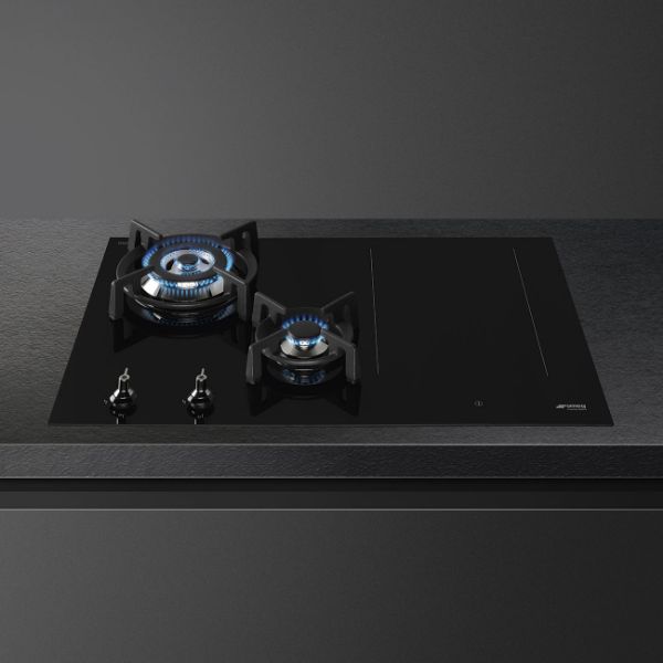 Smeg PM3743D 75cm Classic Mixed Fuel Hob counter on 2