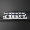 Smeg PGF962 90cm Classic Gas Hob Stainless Steel counter on