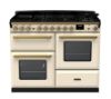 Rangemaster 18104 Estel Deluxe 110 Dual Fuel Range Cooker with Proving Drawer in Pale Cream with Antique Brass Trim - ESDLO110DFPPCR/AB1_main
