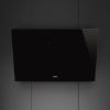 Smeg KV394N 90cm Angled Chimney Auto-Vent 2.0 Hood Black main 2