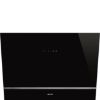 Smeg KV28N 80cm Angled Chimney Hood Black main