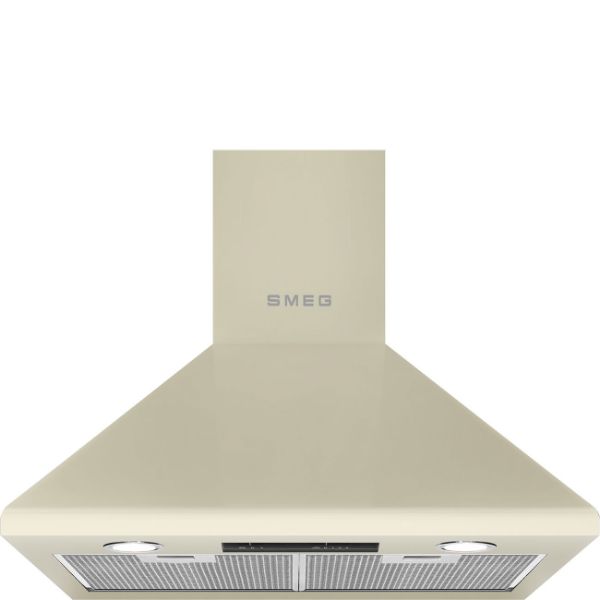Smeg KSED65PE 60cm Chimney Hood Cream main