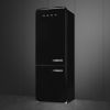 Smeg FAB38LBL5 70cm 50s Style Fridge Freezer Left Hand Hinge In Black_front