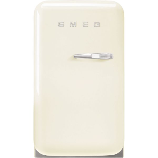 Smeg FAB5LCR5 40cm Small 50s Style Minibar Left Hand Hinged In Cream_main