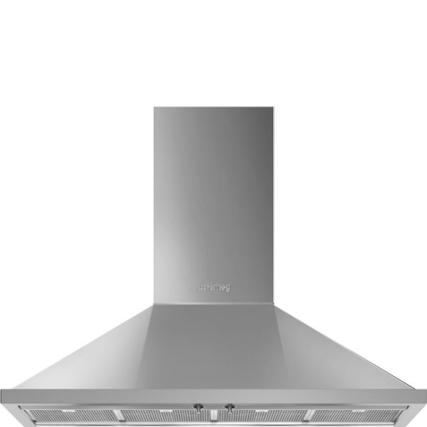 Smeg KPF12X 120cm Portofino Chimney Hood Stainless Steel main