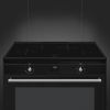 Smeg CX91IMBL 90cm Concert Induction Range Cooker in Black _ hobs