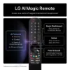 LG OLED AI B5 65" 4K Smart TV_remote