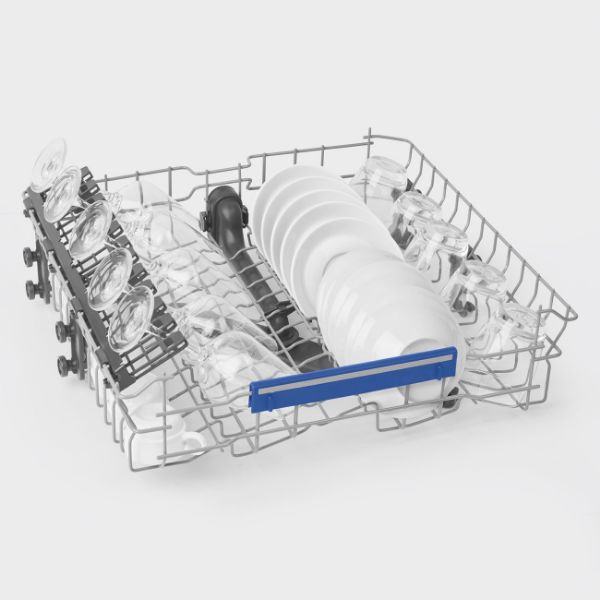 Smeg DI362DQ 60cm Fully Integrated Dishwasher in black _ drawer 1