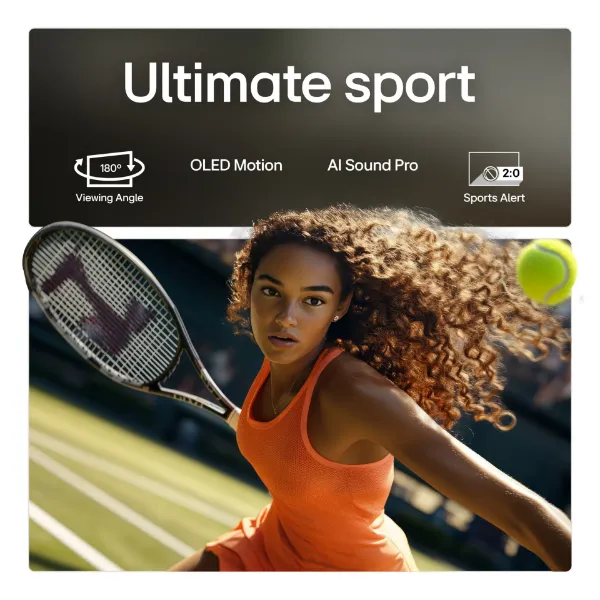 LG OLED83G54LW.AEK 83" 4K OLED Smart TV_sport