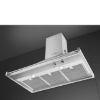 Smeg KD90HXE 90cm Opera Chimney Hood Stainless Steel under