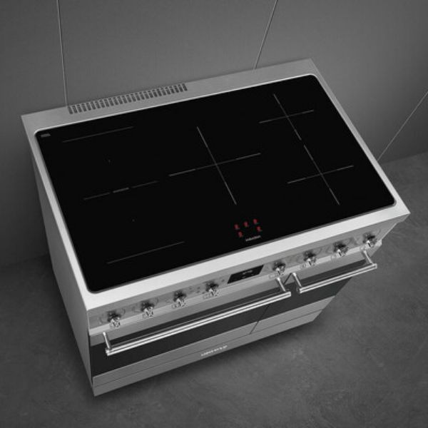 Smeg C92IMX2 Symphony Classic Full Electric Cooker with Induction Hob_hob