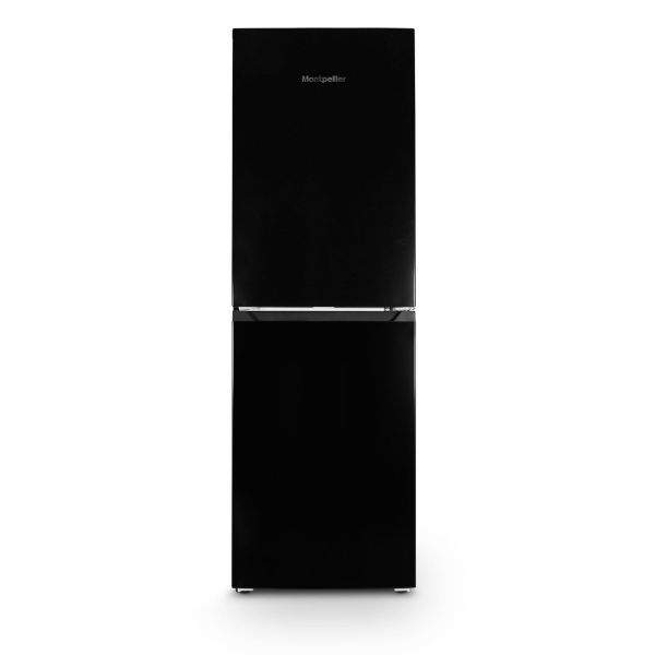 Montpellier MNF167EBK 55cm No Frost  Fridge Freezer in Black_main