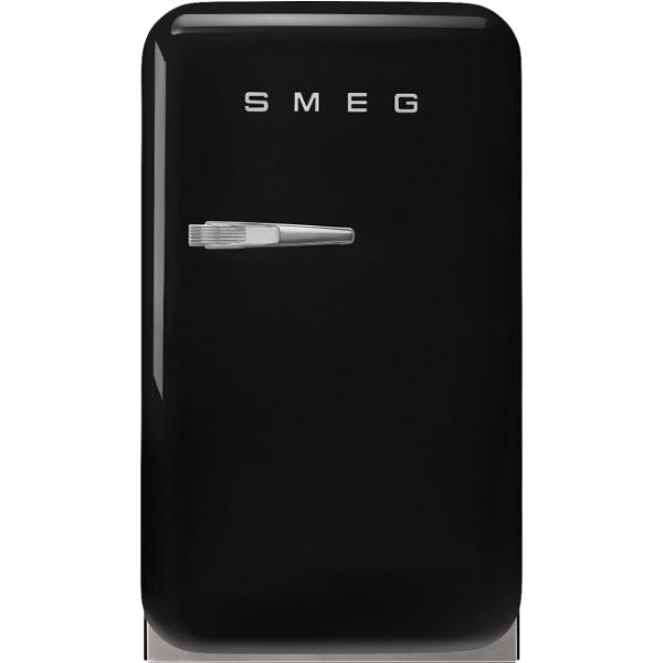 Smeg FAB5RBL5 40cm Small 50s Minibar Right Hand Hinged In Black_main