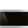 Smeg FMI325X Classic 25 Litre Built In Microwave with Grill in Stainless Steel main