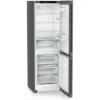 Liebherr CNdgc 5203 Pure NoFrost Combined Fridge Freezer with EasyFresh in Dark Grey_open empty