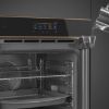 SOP6606S2PNR 60cm Dolce Stil Novo Pyrolytic SteamOne Oven Copper Trim controls