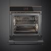 SOP6604TPNR 60cm Dolce Stil Novo Pyrolytic Oven with VIVOScreen Copper open