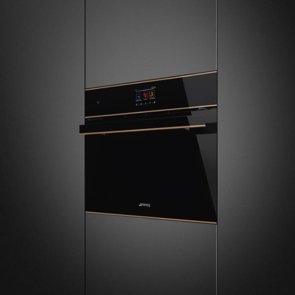 SO4604S4PNR 45cm Dolce Stil Novo Steam100 Pro Oven Copper Trim main 2