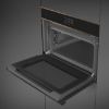 SO4604S4PNR 45cm Dolce Stil Novo Steam100 Pro Oven Copper Trim open 3
