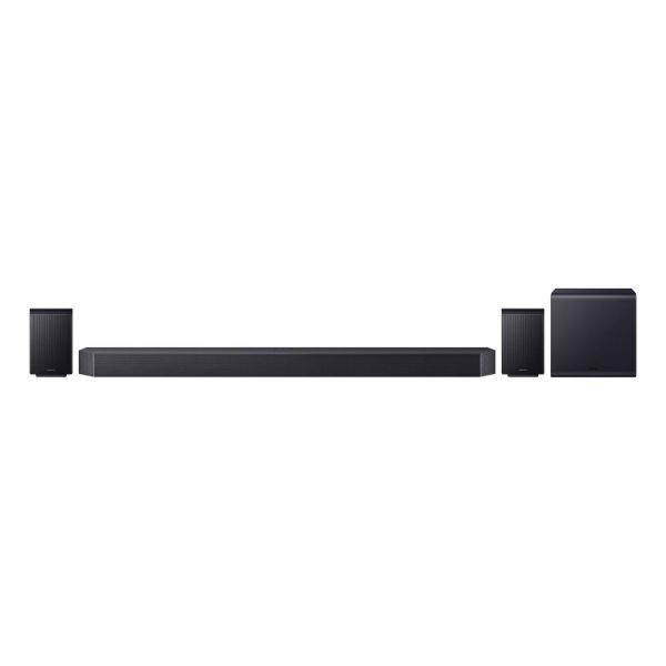 Samsung HW-Q990F/XU 11.1.4ch Q-Series Soundbar with Subwoofer & Rear Speakers - Titan Black_main