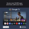 Sony K43S38BP.UKA 43" 4K HDR Google TV_voice search