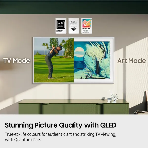 Samsung QE50LS03FAUXXU 50" 4K The Frame QLED Art Mode Smart TV_QLED