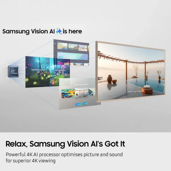 Samsung QE50LS03FAUXXU 50" 4K The Frame QLED Art Mode Smart TV_AI
