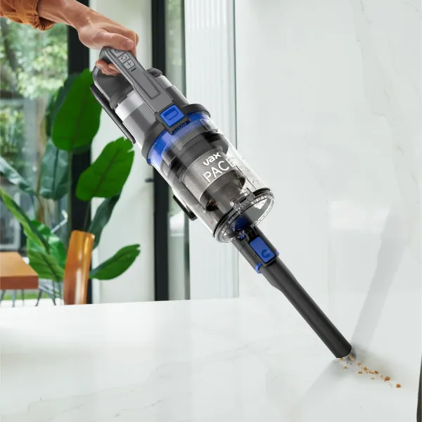 VAX CLSV-PAKS Cordless Vacuum Cleaner - Graphite & Blue_corners