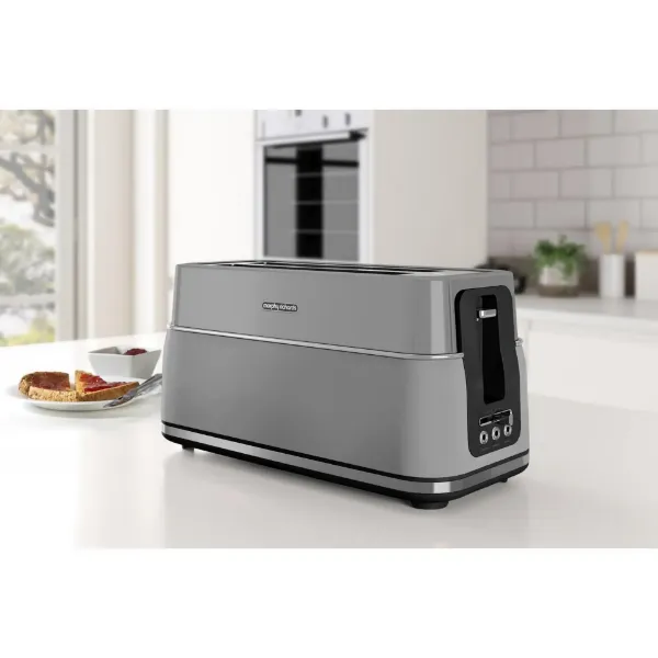 Morphy Richards 245705 Signature 4 Slice Toaster - Grey_main