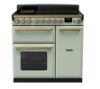 Rangemaster 18059 Estel Deluxe 90 Induction Range Cooker in Mint with Antique Brass Trim - ESDL90EIPMNT/AB1_main