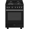 Smeg CX61GMBL 60cm Concert Dual Fuel Cooker Black main