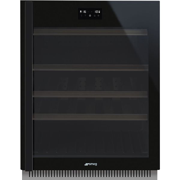 Smeg CVI638RWN3 60cm Dolce Stil Novo U/C Wine Cooler with RH Hinge Eclipse main
