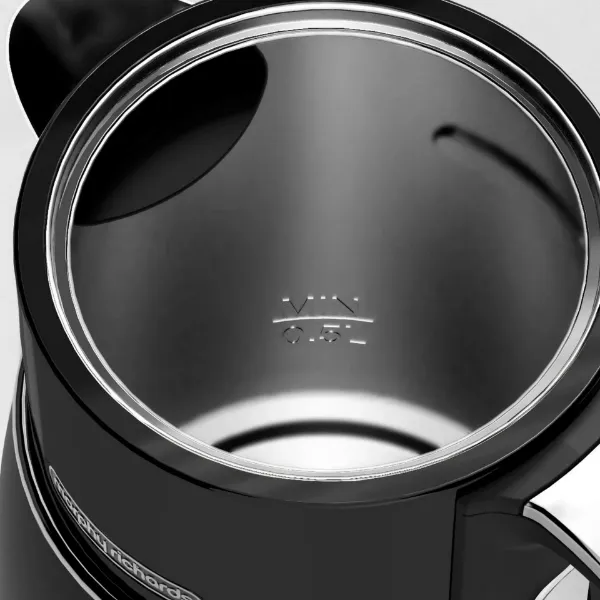 Morphy Richards 100744 1.5 Litres Signature Matt Jug Kettle - Black_inside