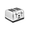 Morphy Richards 240130 Venture 4 Slice Toaster - Brushed_main