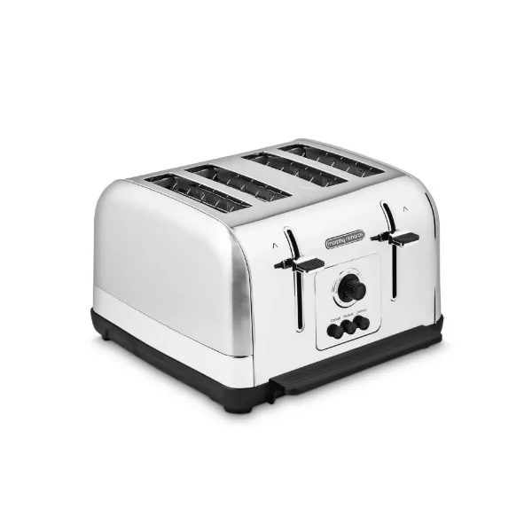 Morphy Richards 240130 Venture 4 Slice Toaster - Brushed_main