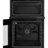 Hotpoint HTE5VCB 50cm 63L Electric Twin Cooker with Ceramic Hob_interior