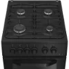 Hotpoint HTG5GCB 50cm Gas Twin Cooker - Black_hob