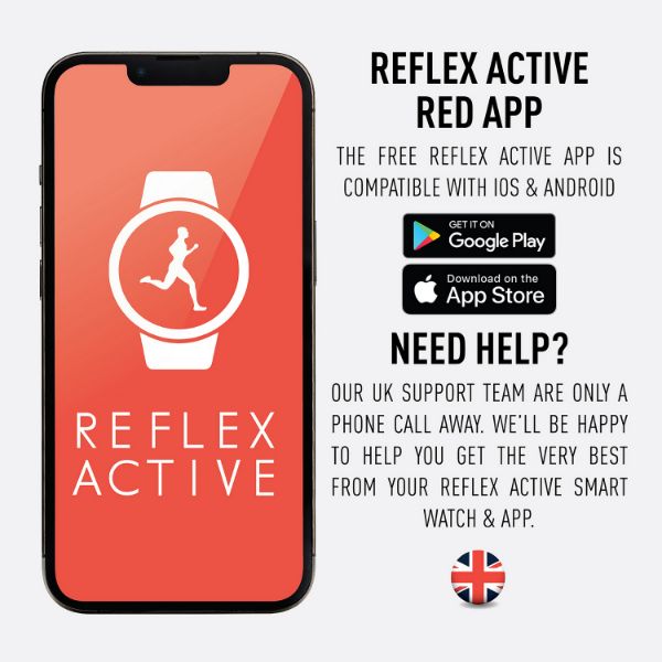 Reflex Active RA22-2184 Series 22 Pink Smart Calling Watch - Pink_app