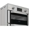 Hotpoint HDE6IDC2X 60cm Electric Double Cooker with Induction Hob - Stainless Steel_controls