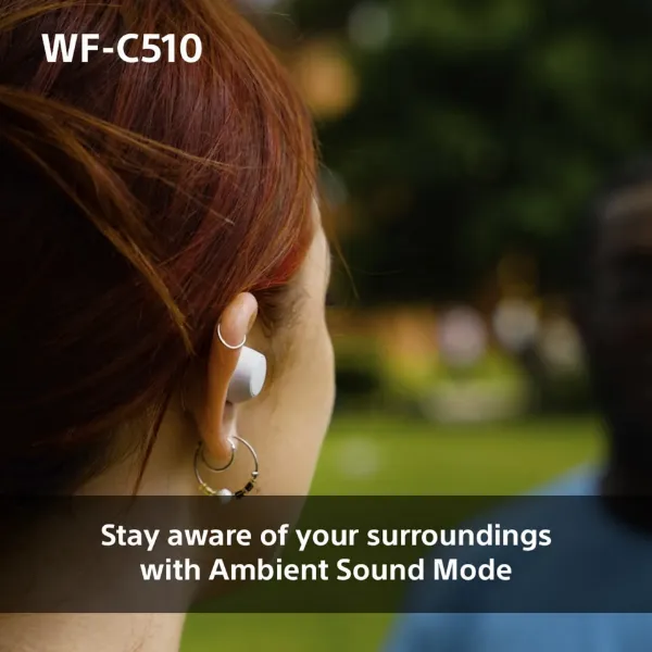 Sony WFC510W.CE7 Wireless In ear headphones - White_ambient sound